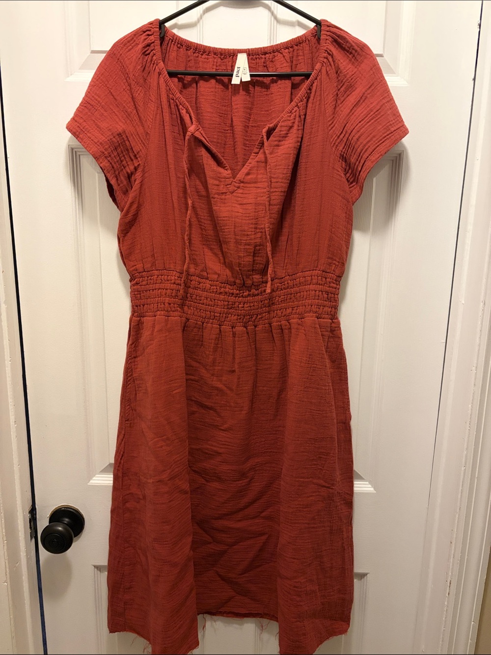 Pact women’s cotton gauze dress size Medium